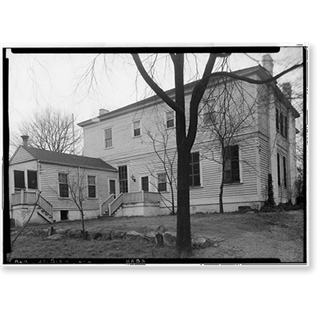 Historic Print, Walker House, 300 Center Street, Birmingham, Jefferson