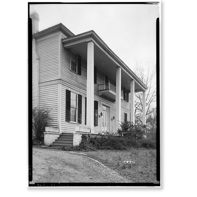 Historic Print, Walker House, 300 Center Street, Birmingham, Jefferson