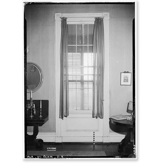 Historic Print, Walker House, 300 Center Street, Birmingham, Jefferson