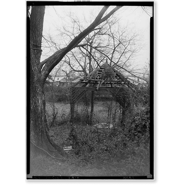 Historic Print, Walker House, 300 Center Street, Birmingham, Jefferson