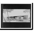 Historic Print, [Walker guest house, Sanibel Island, Florida. Front