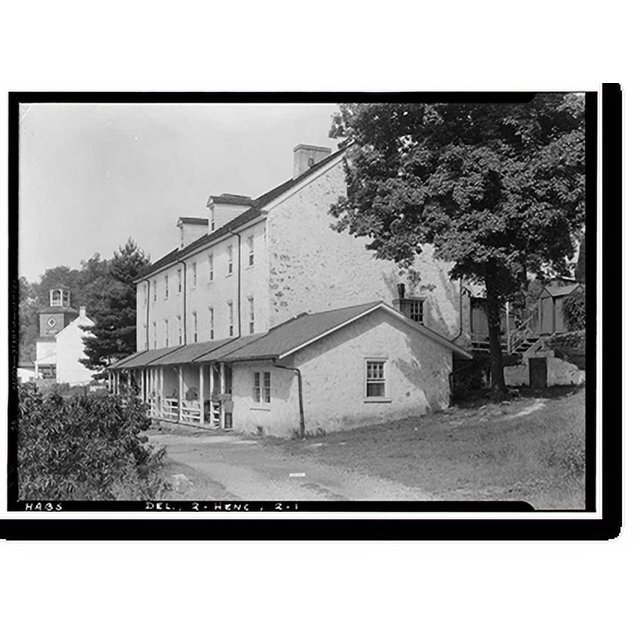Historic Print, Walker's Bank, Rising Sun Lane, Wilmington vicinity