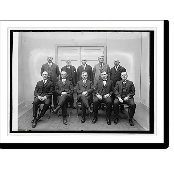 Historic Print, Wallace & Dept. Heads, [11/5/23], 16" x 20"