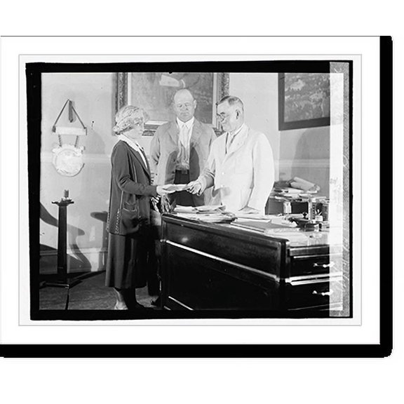 Historic Print, Wallace, Pugsley & Miss Eliz. U. Hoffman, 9/6/22, 18" x 24"