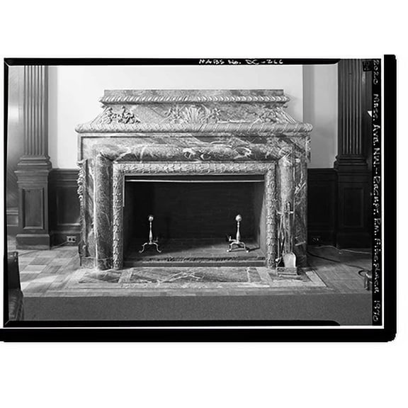 Historic Print, Walsh-Mclean House, 2020 Massachusetts Avenue Northwest, Washington, District of Columbia, DC - 4, 16" x 20"