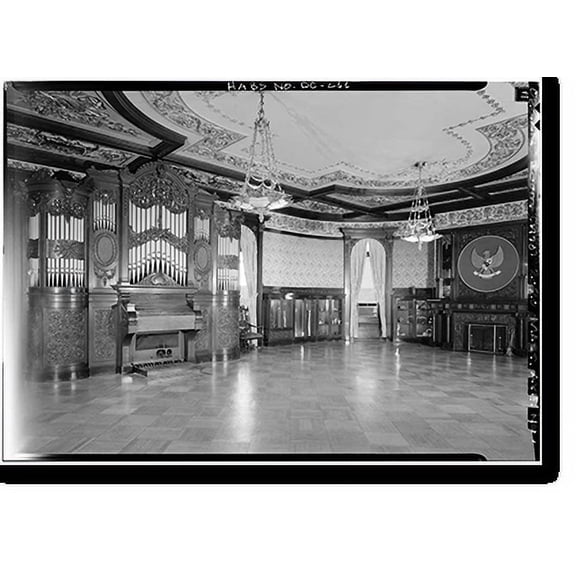 Historic Print, Walsh-Mclean House, 2020 Massachusetts Avenue Northwest, Washington, District of Columbia, DC - 8, 16" x 20"