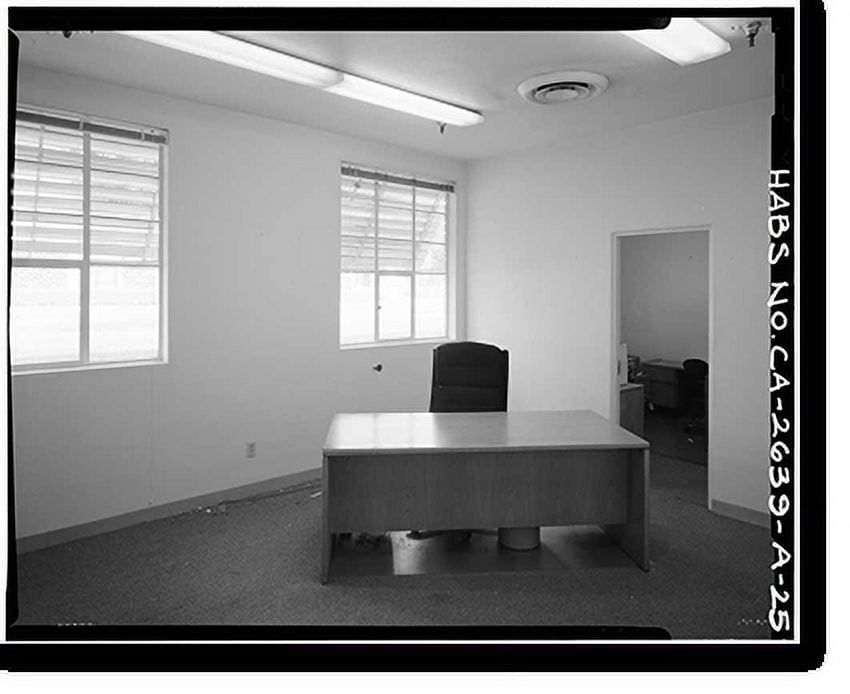 Historic Print, Walt Disney Studios, Process Laboratory, Corner of