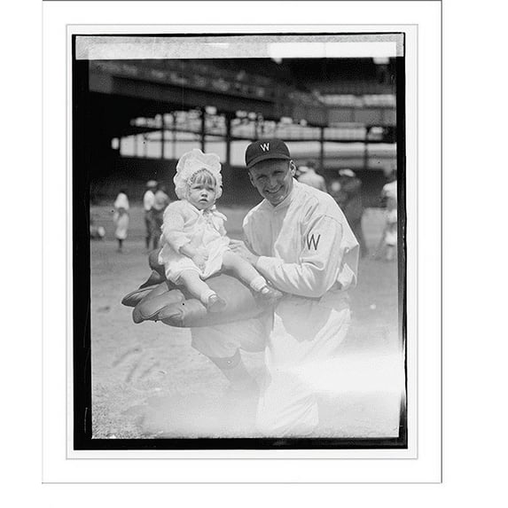 Historic Print, Walter Johnson Sr. & Caroline, 7/21/24, 16" x 20"