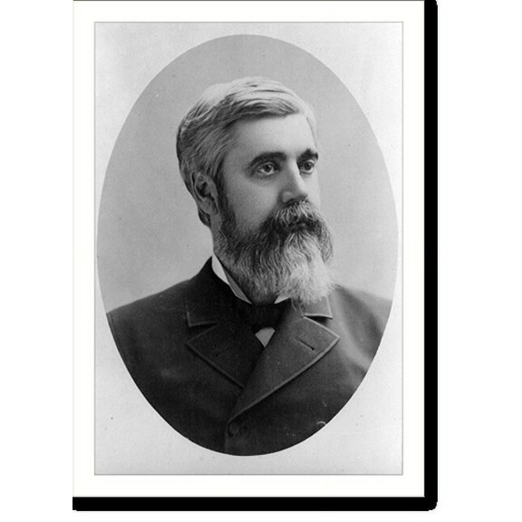 Historic Print, Walter Quinton Gresham - Postmaster General, 18" x 24"