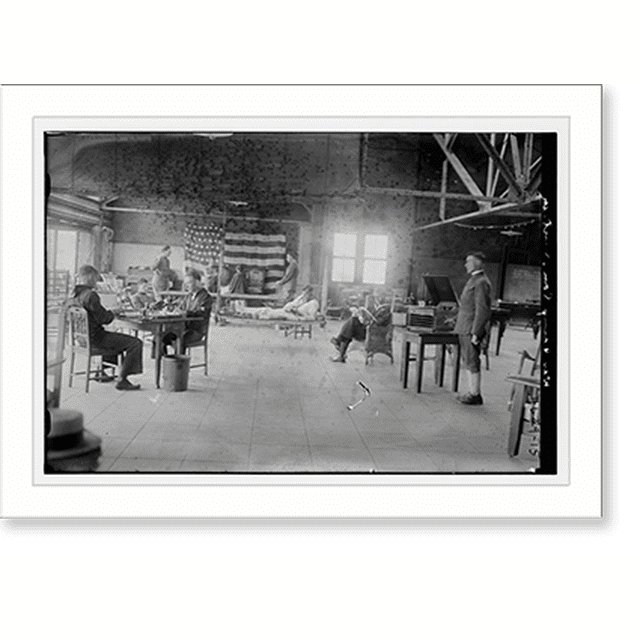 Historic Print, War Camp . Company Canteen, 16" x 20"