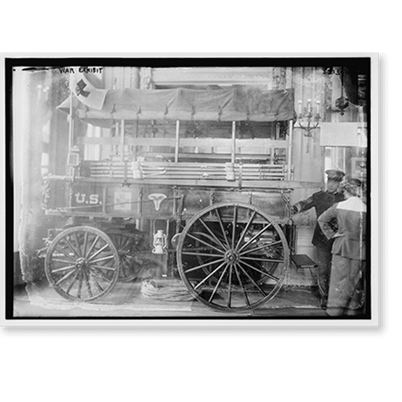 Historic Print, War exhibit, 16" x 20"