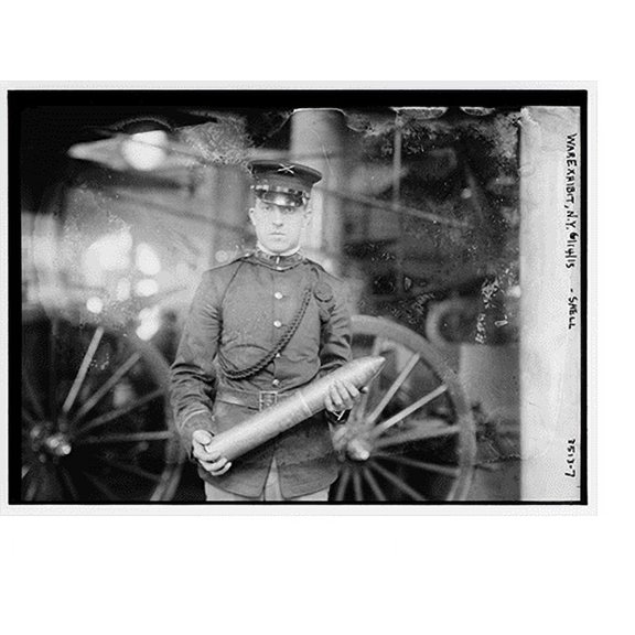 Historic Print, War exhibit . N.Y. . shell, 16" x 20"