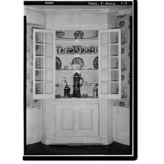 Historic Print, Ward-Heitmann House, 277 Elm Street, West Haven, New Haven County, CT - 7, 16" x 20"