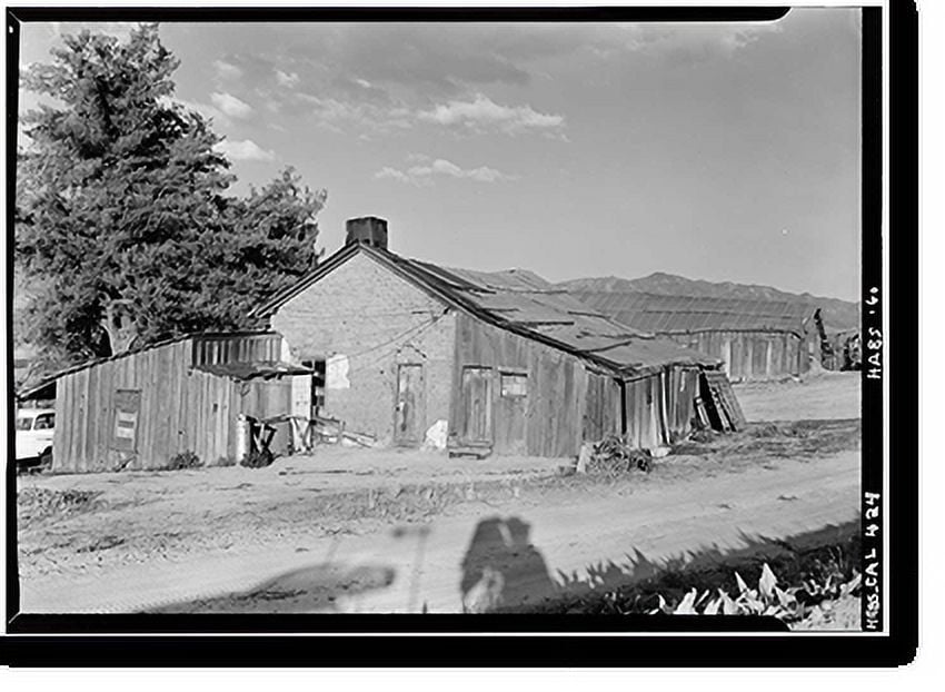 Historic Print, Warner Ranch, Ranch House, San Felipe Road (State ...