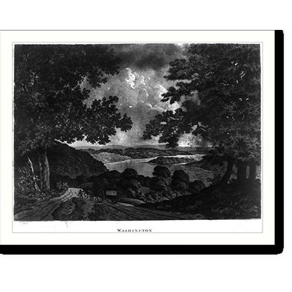 Historic Print, Washington - 4, 16" x 20"