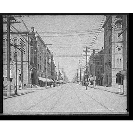 Historic Print, Washington Avenue, Newport News, Va., 18" x 24"
