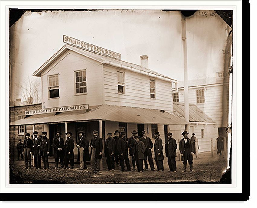 Historic Print, Washington District of Columbia. Office of Government