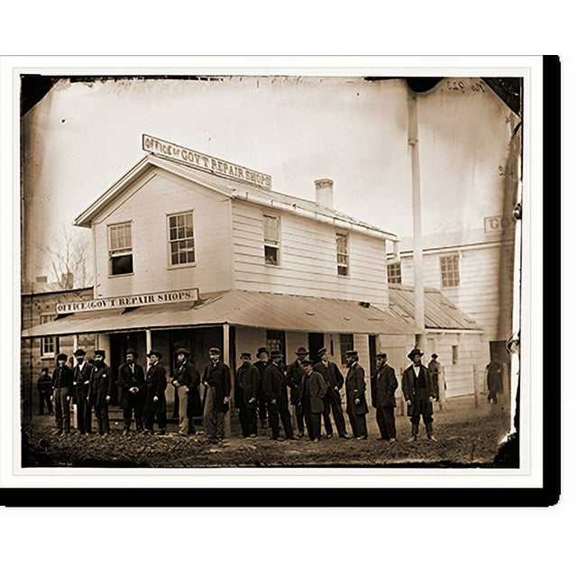 Historic Print, Washington District of Columbia. Office of Government