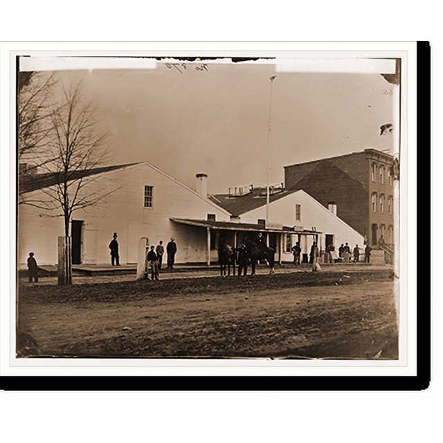 Historic Print, Washington District of Columbia. Quartermaster