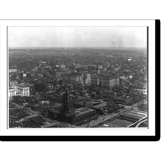 Historic Print, Washington from the Monument - 4, 18" x 24"