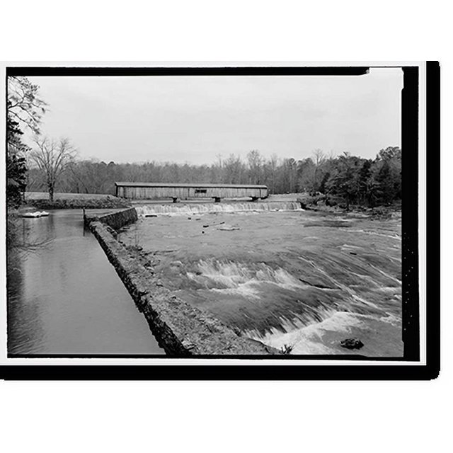 Historic Print, Watson Mill Bridge, Spanning South Fork Broad River