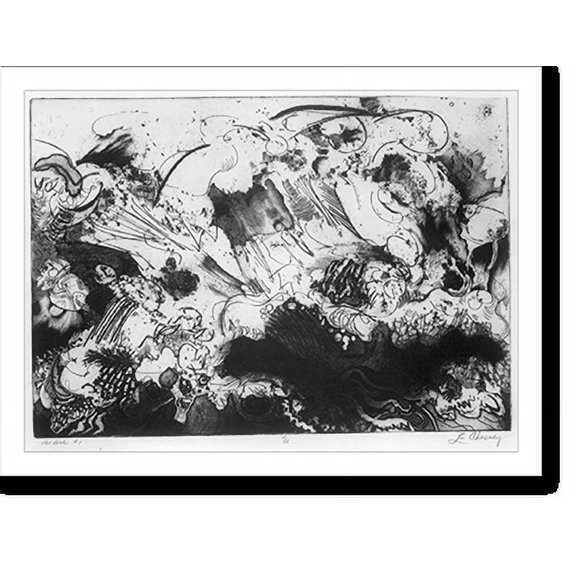 Historic Print, Wave, no. 1, 18" x 24"