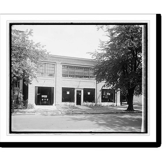 Historic Print, Wayne Smith Auto Co., front, 16" x 20"