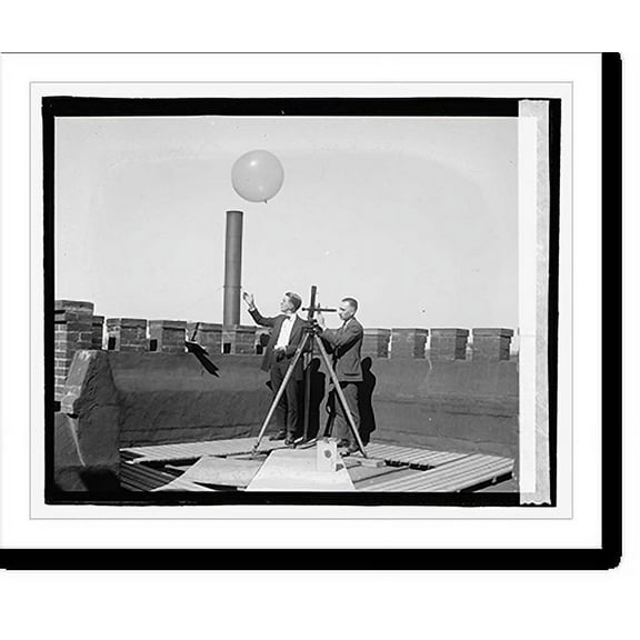 Historic Print, Weather Bureau, 8/22/22, 16" x 20"