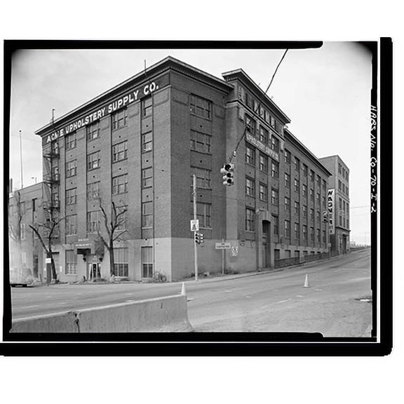 Historic Print, West Wazee Street Warehouse District, Brecht Candy Company, 1333 Wazee Street, Denver, Denver County, CO - 2, 16" x 20"
