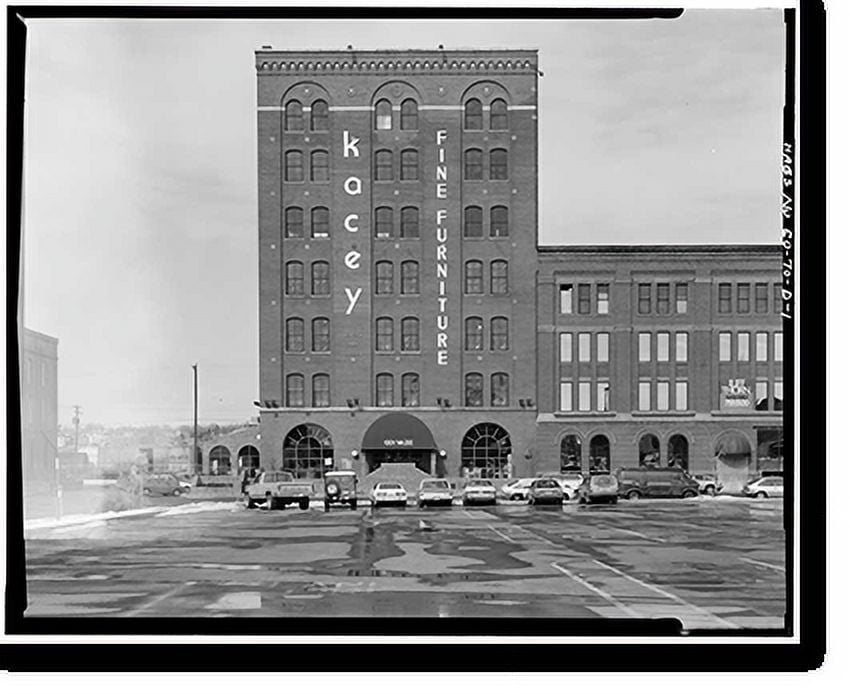 Historic Print, West Wazee Street Warehouse District, Denver Dry Goods
