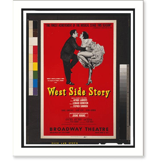 Historic Print, West side story, 18" x 24"