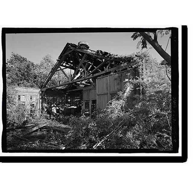 Historic Print, Western Railway of Alabama Montgomery Rail Shops, 701