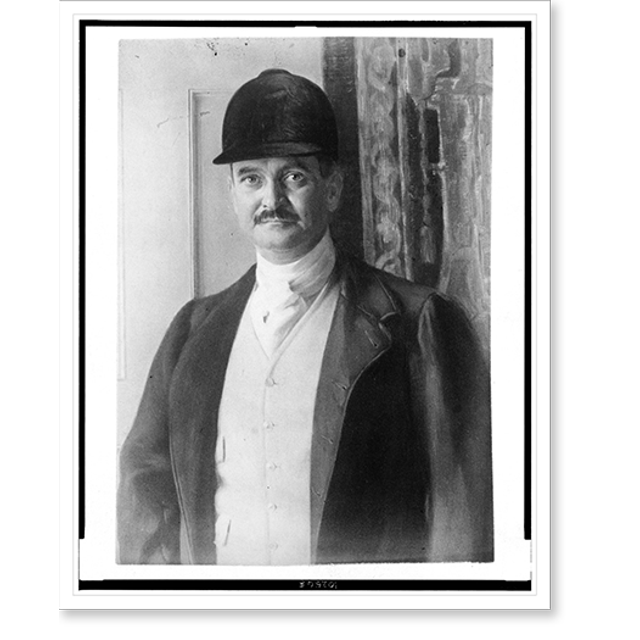 Historic Print, [Westmoreland Davis, master of the Leesburg Hunt, head