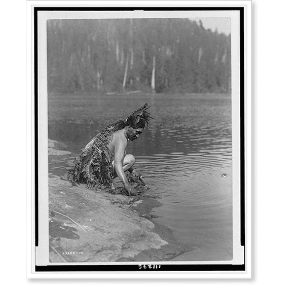Historic Print, Whale ceremonial - Clayoquot, 16" x 20"