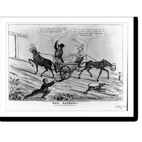 Historic Print, Whig harmony, 18" x 24"