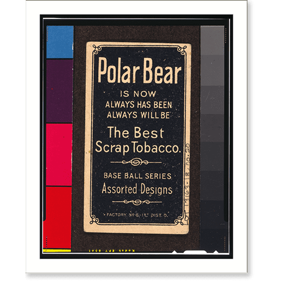 Historic Print, White Borders (T206) - 12, 16" x 20"