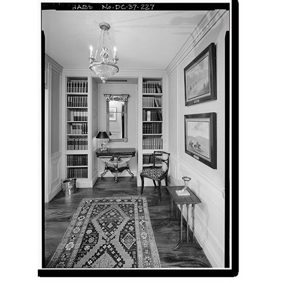 Historic Print, White House, 1600 Pennsylvania Avenue, Northwest, Washington, District of Columbia, DC - 213, 18" x 24"