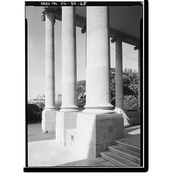 Historic Print, White House, 1600 Pennsylvania Avenue, Northwest, Washington, District of Columbia, DC - 25, 18" x 24"