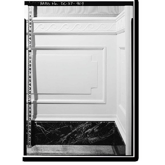 Historic Print, White House, 1600 Pennsylvania Avenue, Northwest, Washington, District of Columbia, DC - 386, 18" x 24"