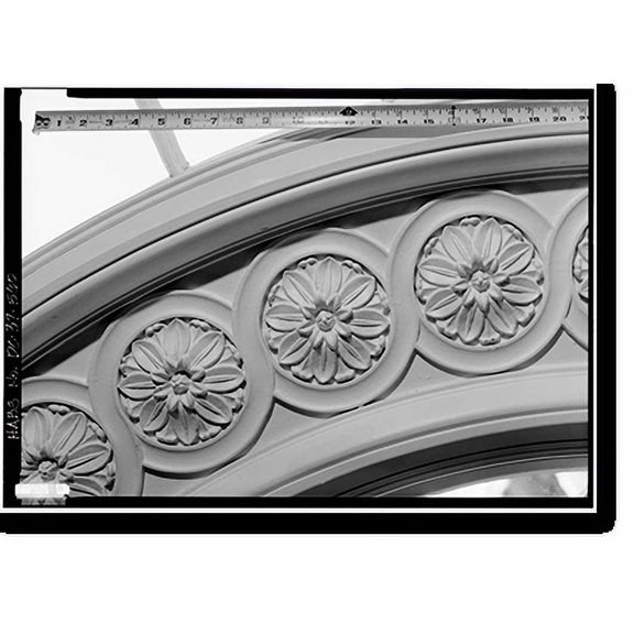 Historic Print, White House, 1600 Pennsylvania Avenue, Northwest, Washington, District of Columbia, DC - 518, 18" x 24"