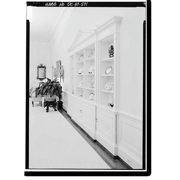 Historic Print, White House, 1600 Pennsylvania Avenue, Northwest, Washington, District of Columbia, DC - 529, 18" x 24"