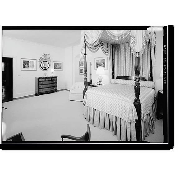 Historic Print, White House, 1600 Pennsylvania Avenue, Northwest, Washington, District of Columbia, DC - 558, 18" x 24"