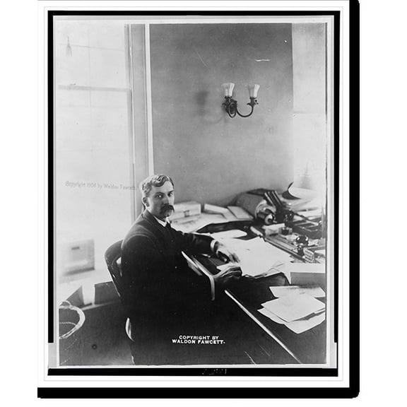 Historic Print, White House business office - 2, 18" x 24"