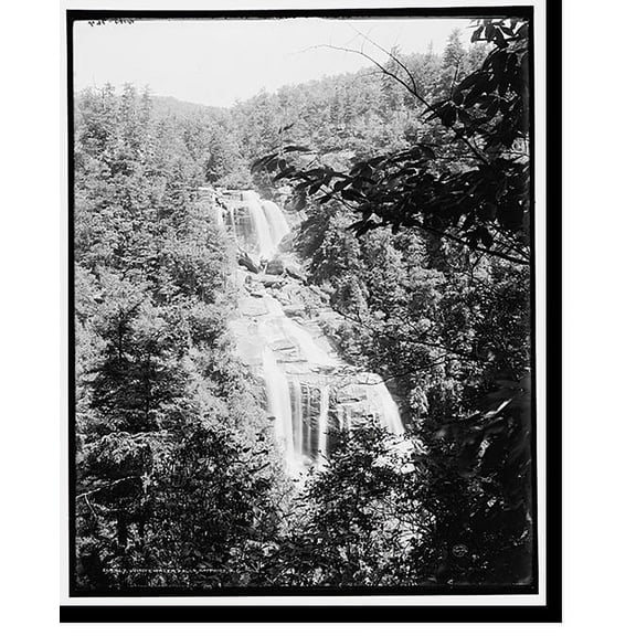 Historic Print, Whitewater Falls, Sapphire, N.C. - 2, 16" x 20"