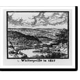 thumbnail image 1 of Historic Print, Whitneyville in 1825.H 1911., 16" x 20", 1 of 3