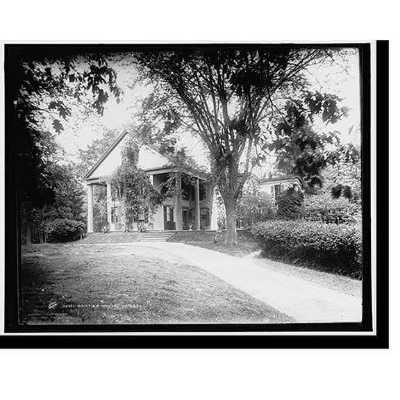 Historic Print, Whittier House, Danvers, 16" x 20"