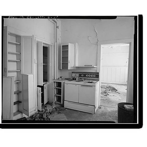 Historic Print, Whittier State School, Hospital & Receiving Building, 11850 East Whittier Boulevard, Whittier, Los Angeles County, CA - 18, 16" x 20"