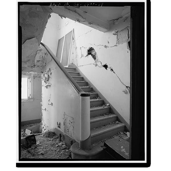 Historic Print, Whittier State School, Hospital & Receiving Building, 11850 East Whittier Boulevard, Whittier, Los Angeles County, CA - 19, 18" x 24"