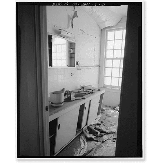 Historic Print, Whittier State School, Hospital & Receiving Building, 11850 East Whittier Boulevard, Whittier, Los Angeles County, CA - 21, 16" x 20"