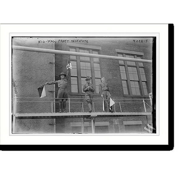 Historic Print, Wig - Wag, Pratt Inst., 18" x 24"